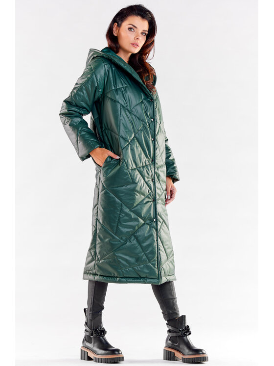 Awama Awama Kabát A542 Zelená Basic Fit