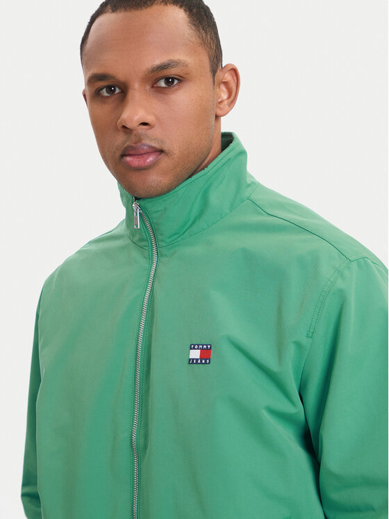 Tommy Jeans Tommy Jeans Átmeneti kabát Essential DM0DM22720 Zöld Regular Fit