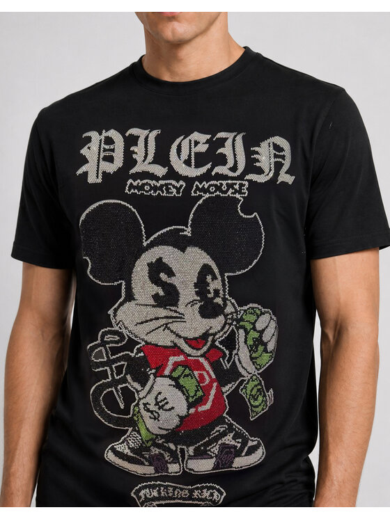 PHILIPP PLEIN PHILIPP PLEIN T-Shirt 31657 Czarny Regular Fit