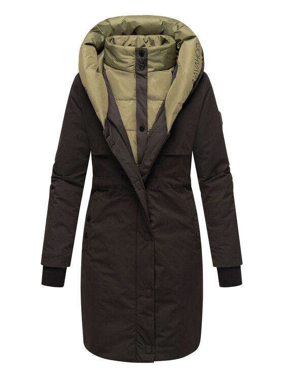 Navahoo Navahoo Kurtka zimowa Snowelf Czarny Regular Fit