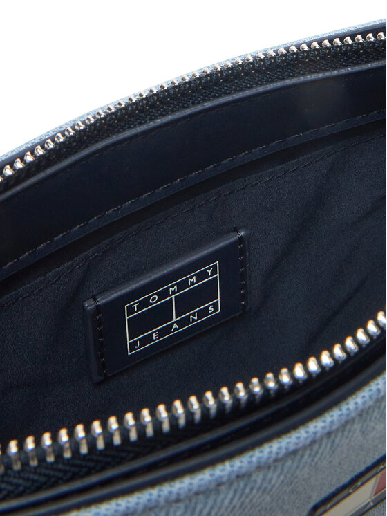 Tommy Jeans Tommy Jeans Geantă Tjw Ess Must Shoulder Bag Denim AW0AW17363 Albastru celest