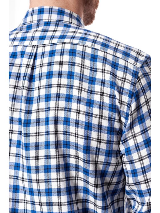 Wrangler Wrangler Camicia L/S 1PKT SHIRT Blu Regular Fit