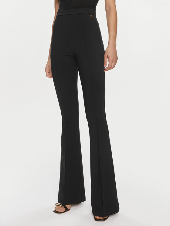 Pantaloni Donna Herrlicher Shyra Tap Satin Stretch Boyfriend 7/8 - Vita Alta, Raso Elasticizzato, Cuciture Raffinate