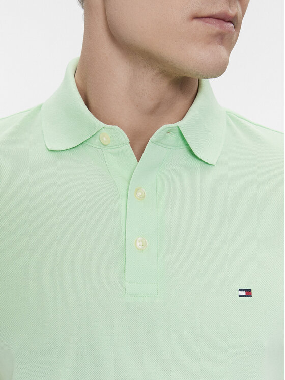 Tommy Hilfiger Tommy Hilfiger Polo 1985 MW0MW17771 Zelena Slim Fit