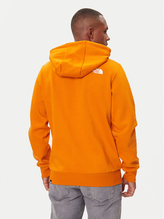 The North Face The North Face Sweatshirt Simple Dome NF0A89FC Orange Regular Fit