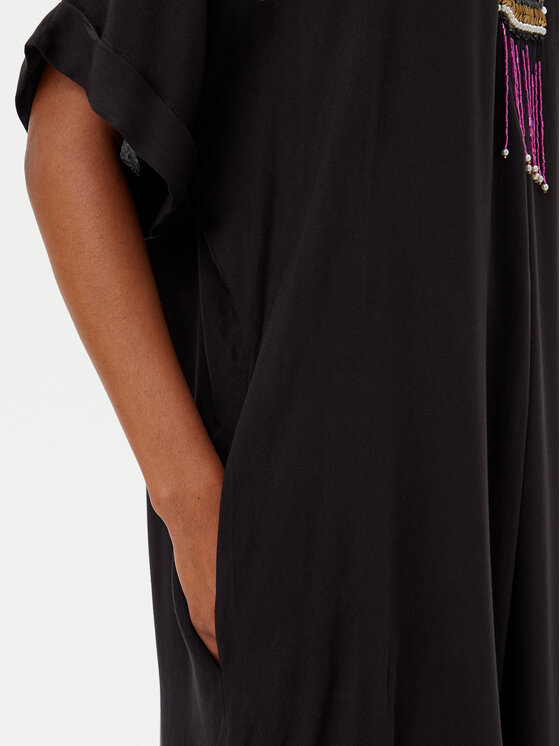 LOLA CASADEMUNT LOLA CASADEMUNT Vestito estivo LS2516029 Nero Relaxed Fit