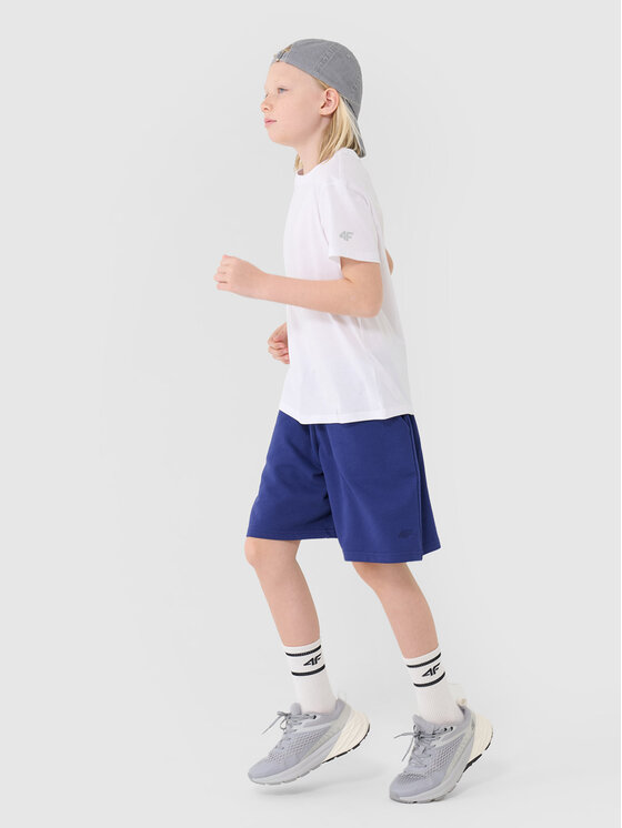 4F 4F Spodnie dresowe BASIC+ Niebieski Oversize