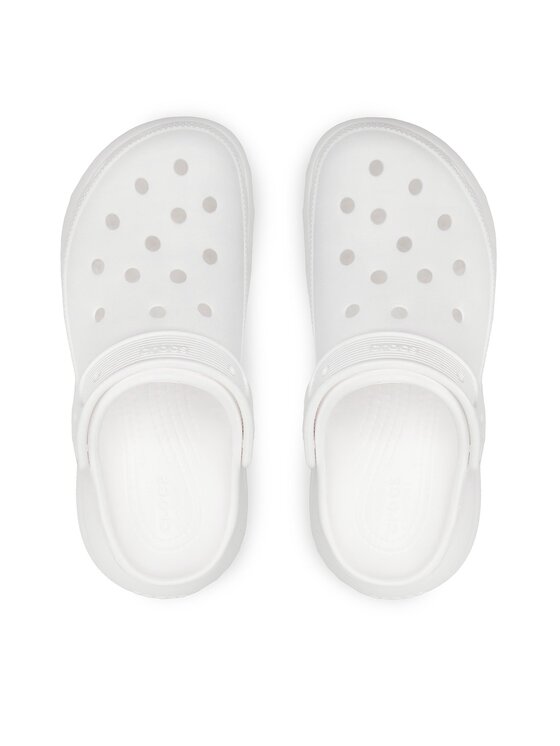 Crocs Crocs Plätud Classic Crush Clog 207521 Valge