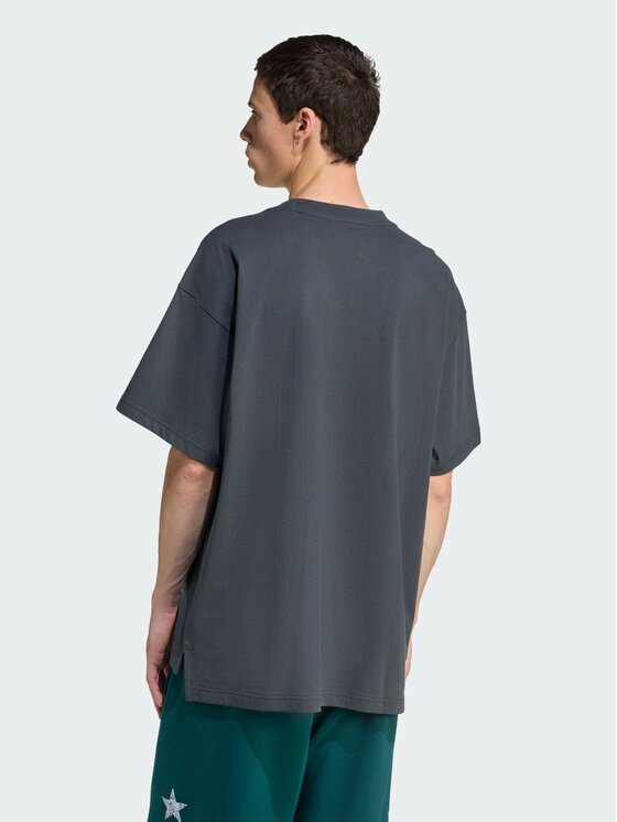 adidas adidas T-Shirt 156427 Szary Loose Fit