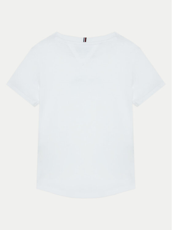 Tommy Hilfiger Tommy Hilfiger T-krekls KG0KG08298 M Balts Regular Fit