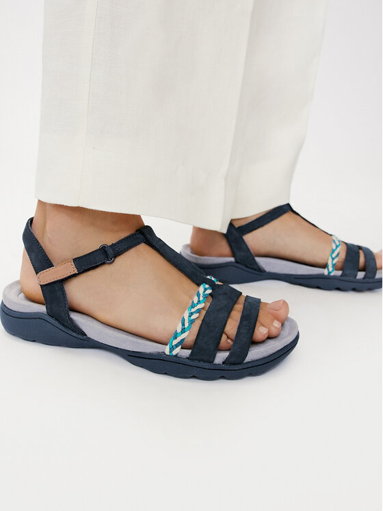 Clarks Clarks Sandale Amanda Tealite 26171128 Tamnoplava