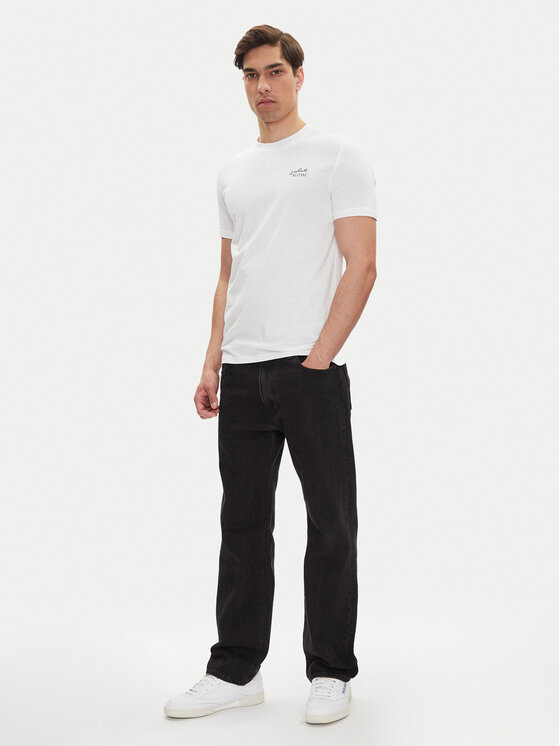 Mustang Mustang T-Shirt Austin 1016280 Biały Regular Fit