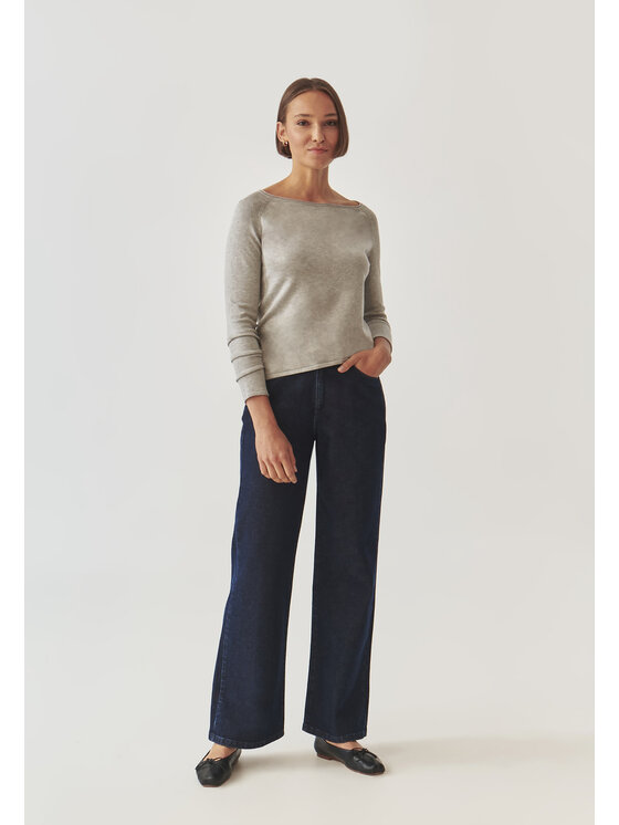 TATUUM TATUUM Sweter BROOKE Szary Classic Fit