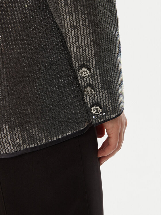Guess Guess Сако W5RN48 WGX40 Сребрист Regular Fit