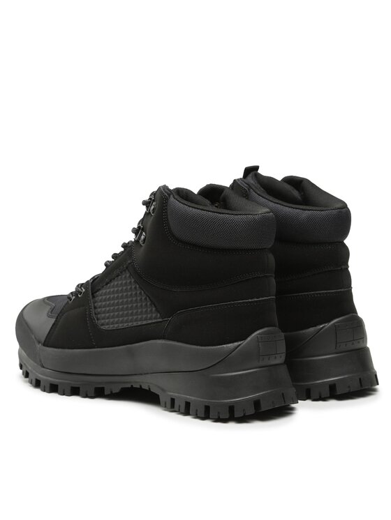Tommy Jeans Tommy Jeans Μποτίνια Tjm Urbans Boot Mid EM0EM01339 Μαύρο