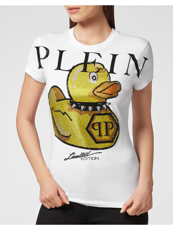 PHILIPP PLEIN PHILIPP PLEIN T-shirt 559 Bianco Regular Fit