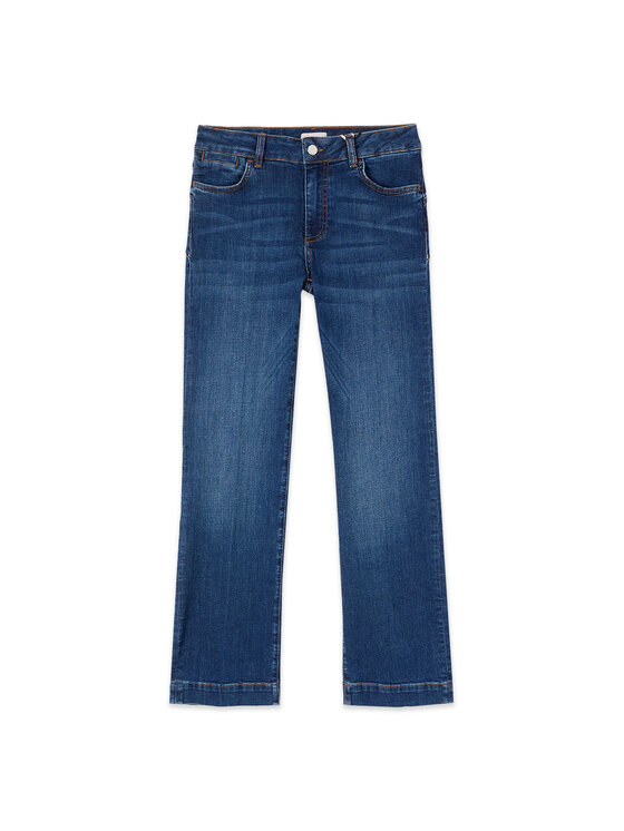Oltre Oltre Jeansy P423R009375N024 Niebieski Regular Fit