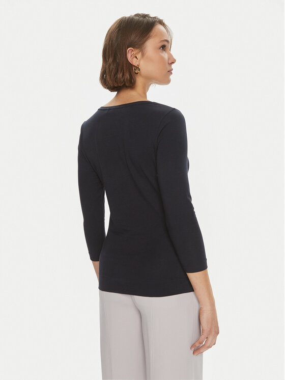 JOOP! JOOP! Bluzka Taiia 30037596 Granatowy Regular Fit