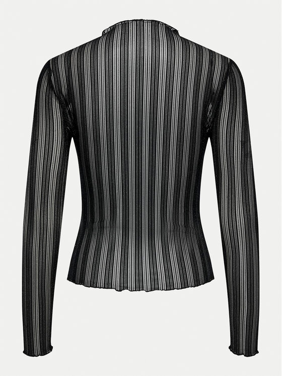 JDY JDY Блузка Vivy 15301743 Чорний Slim Fit