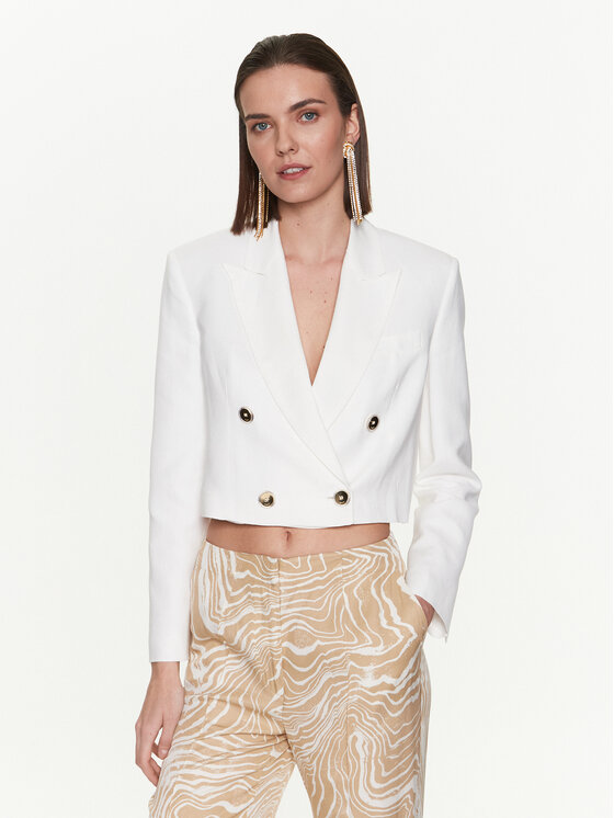 PINKO Pinko Giacca da abito 100951 A0IN Bianco Regular Fit