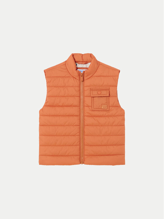 Mayoral Mayoral Telovnik 01386 Oranžna Regular Fit