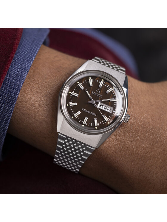 Timex Timex Hodinky TW2W62400 Stříbrná