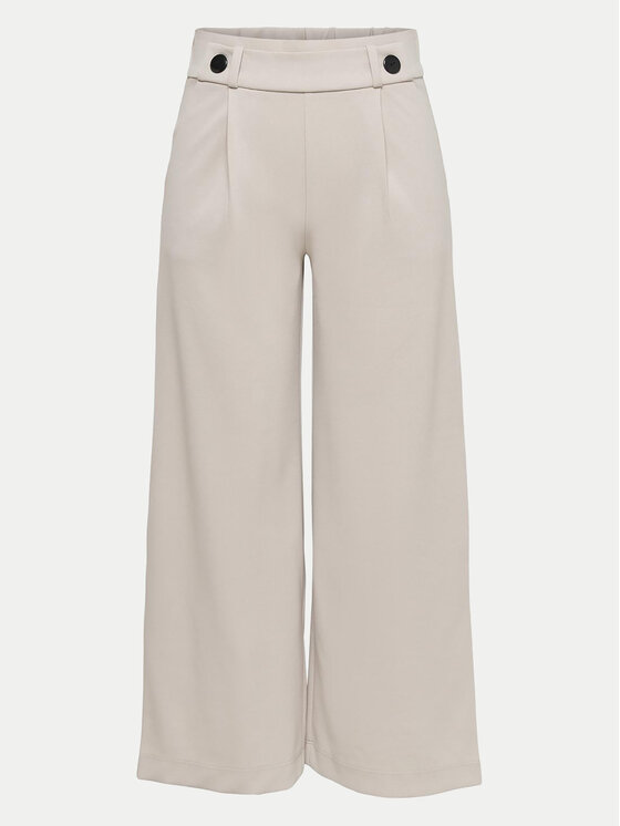 JDY JDY Kuloty Geggo 15208417 Beżowy Wide Leg