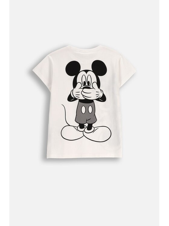 Coccodrillo Coccodrillo T-Shirt ZC5143209LGD-003 Écru Regular Fit