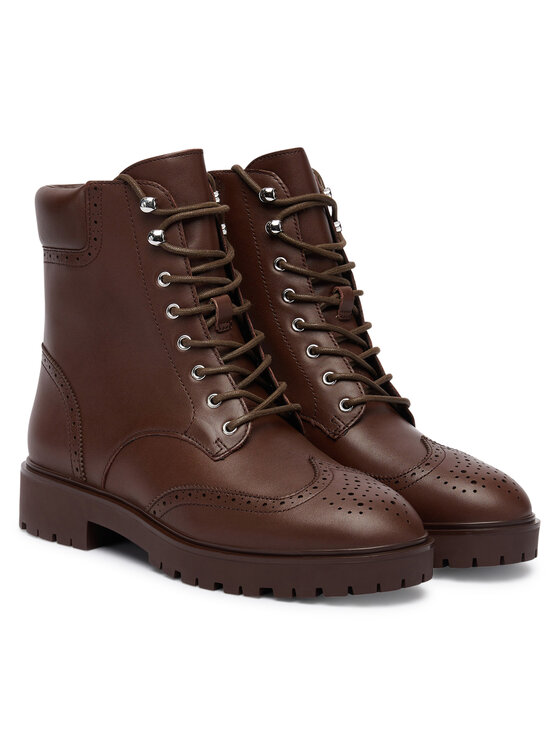 LAUREN RALPH LAUREN LAUREN RALPH LAUREN Trzewiki Alysn 802977885002 Brązowy