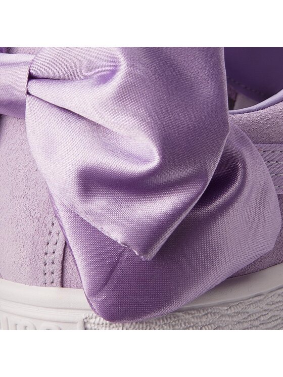 Puma Puma Sneakersy Suede Bow Jr 367316 03 Fioletowy