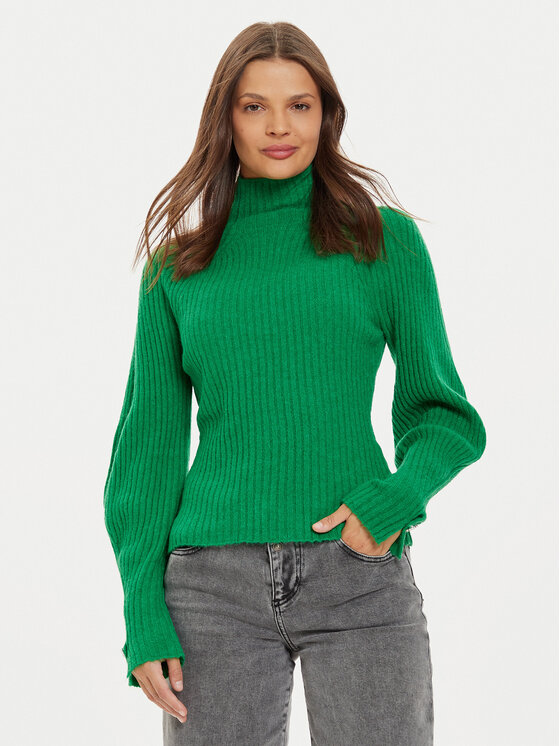 Liu Jo Liu Jo Džemper WF4361 MA57P Zelena Regular Fit