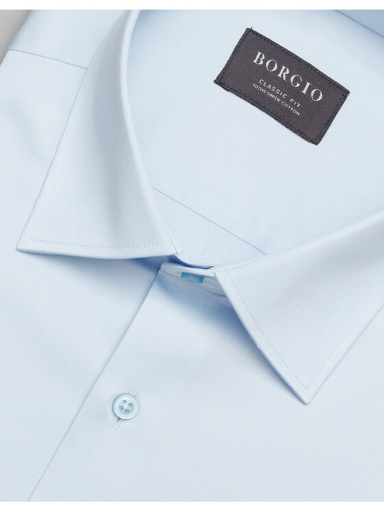 Borgio Borgio Koszula simeria Niebieski Classic Fit