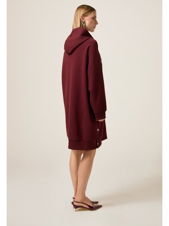 Oltre Oltre Vestito da giorno 7938E000318N036 Bordeaux Over Fit