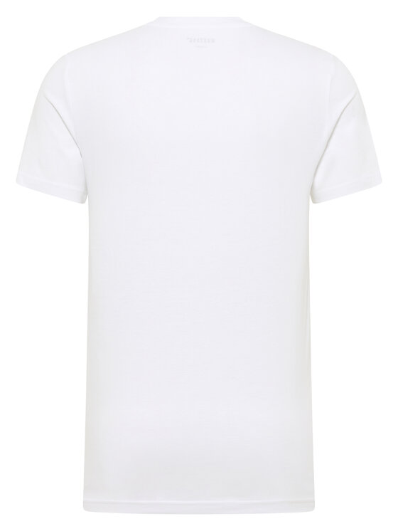 Mustang Mustang T-shirt Style Austin Bianco Regular Fit