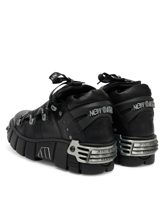 NEW ROCK NEW ROCK Sneakersy M-WALL106NSHLACE-C2 Czarny
