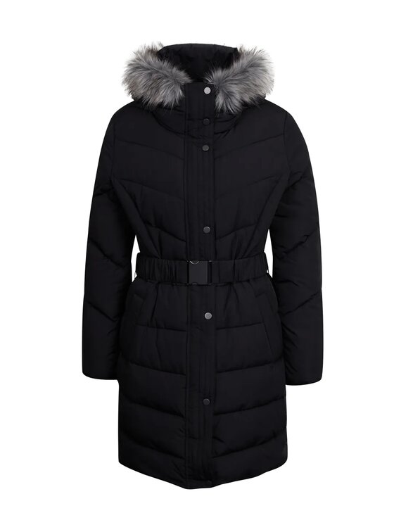 Orsay Orsay Płaszcz 810081660000__46 Czarny A-Line Fit
