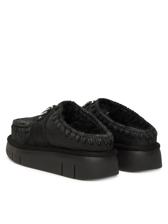 Mou Mou Cizme de zăpadă MU.FW531001B Negru