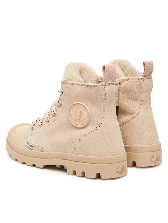 Palladium Palladium Schnürstiefeletten Pampahi Zip Wlhivr 94978-260-M Beige