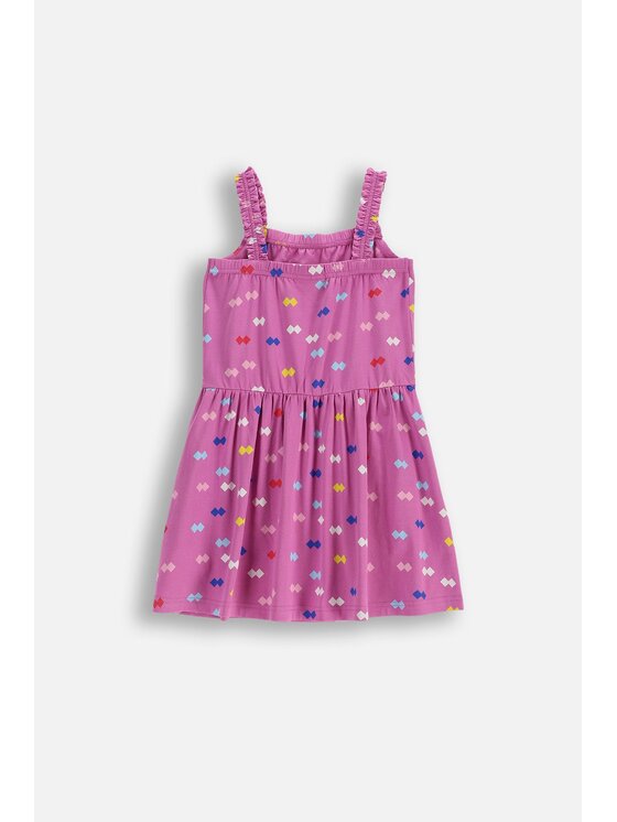 Coccodrillo Coccodrillo Každodenné šaty WC6129301QGK-016 Fialová Regular Fit
