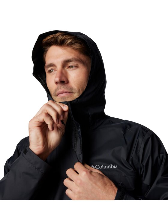 Columbia Columbia Kurtka przejściowa Watertight II Rain Jacket Czarny Regular Fit