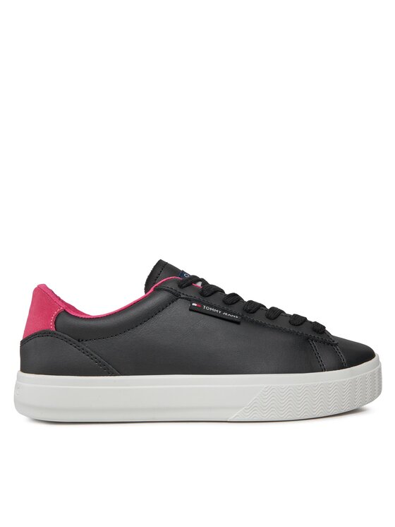 Tommy Jeans Superge Tjw Cupsole Sneaker Ess EN0EN02508 Črna