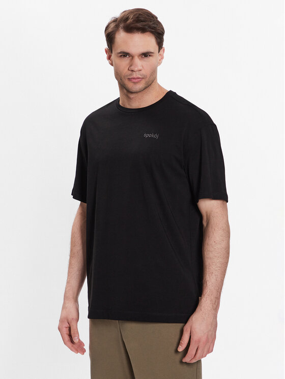 Outhorn Tricou TTSHM453 Negru Regular Fit barbati 2023-09-25