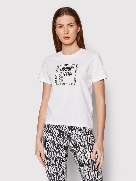 Fila Fila T-shirt Bale FAW0128 Bianco Regular Fit