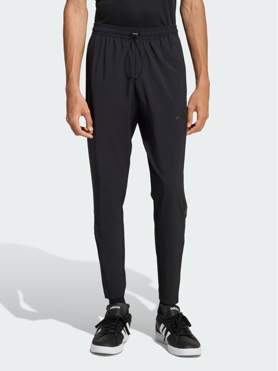 adidas adidas Spodnie materiałowe 158889 Czarny Slim Fit