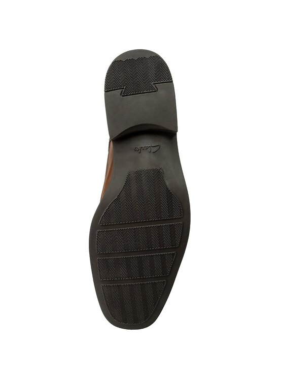 Clarks Clarks Nizki čevlji Tilden Cap 261300967 Rjava