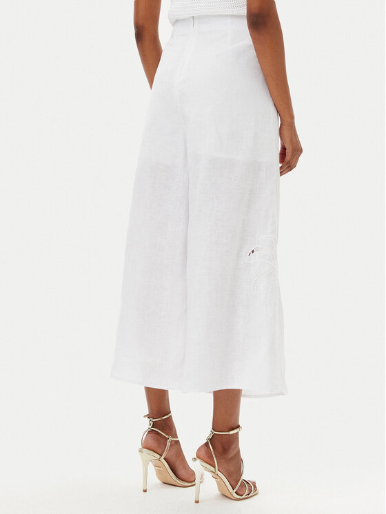 MET MET Culotte nadrág M10 278PT Fehér Relaxed Fit