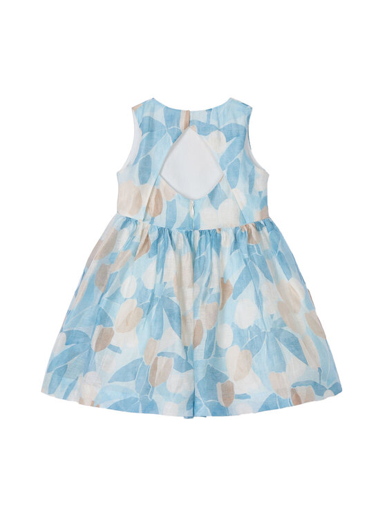 Mayoral Mayoral Elegantna obleka 3913 Pisana Regular Fit