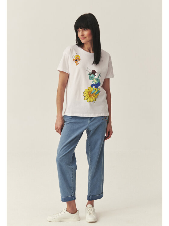 TATUUM Tatuum T-Shirt CARLA 1 Bílá Classic Fit