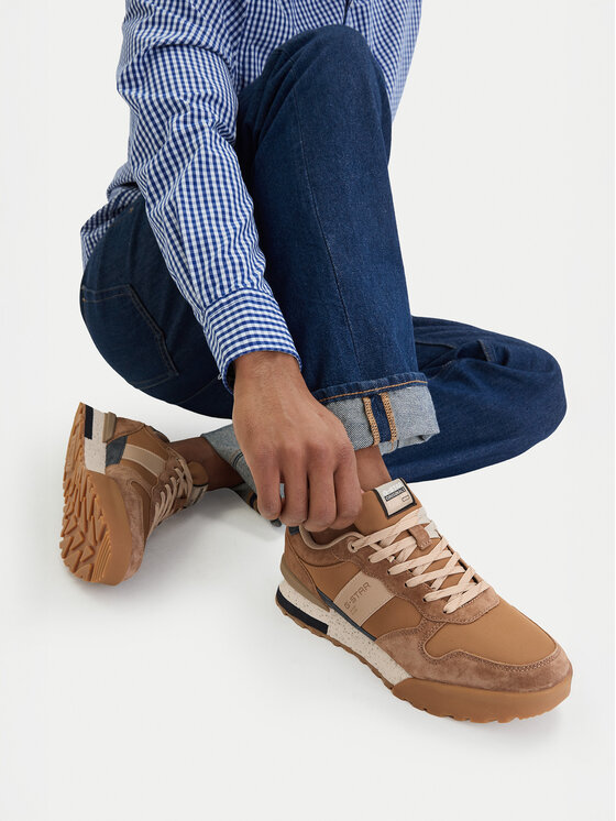 G-Star Raw G-Star Raw Sneakersy EO-MILAN-01 Brązowy