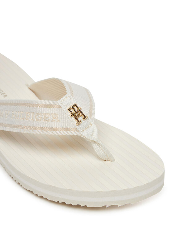 Tommy Hilfiger Tommy Hilfiger Japanke Th Stripes Beach Sandal FW0FW08528 Bijela